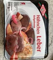 Mängden socker i Hähnchenleber