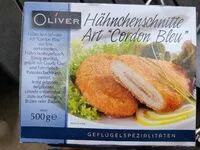 Mängden socker i Hähnchenschnitten Cordon Bleu