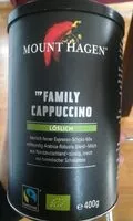Mängden socker i Family Cappucchino