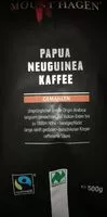 Mängden socker i Papua Neuguinea Kaffee