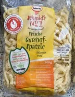 Mängden socker i Frische Gutshof Spätzle