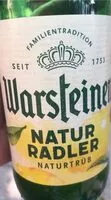 Mängden socker i Warsteiner Natur Radler