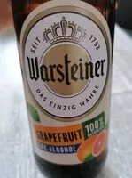 Mängden socker i Warsteiner Grapefruit alkoholfrei