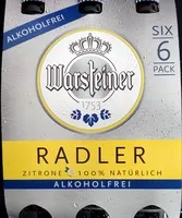 Mängden socker i Radler Zitrone Alkoholfrei
