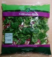 Mängden socker i Feldsalat-Mix