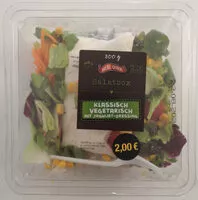 Mängden socker i Salatbox Klassisch Vegetarisch mit Joghurt-Dressing