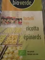 Mängden socker i frische Tortellini mit Ricotta und Spinat