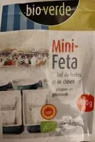 Mängden socker i Mini-Feta