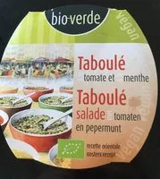 Mängden socker i Taboulé-salat 125 g