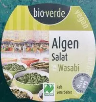 Mängden socker i Algensalat mit Wasabi