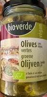 Mängden socker i Olives vertes sans noyau