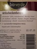 Mängden socker i Cœurs D'artichauts Aux Herbes
