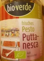 Mängden socker i Frisches Pesto Puttanesca