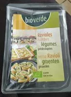 Mängden socker i Ravioles fraîches aux légumes