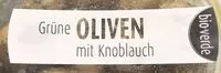 Mängden socker i Grüne Oliven mit Knoblauch