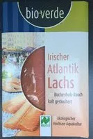 Mängden socker i Irischer Atlantik Lachs