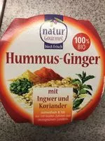 Mängden socker i Hummus Ginger
