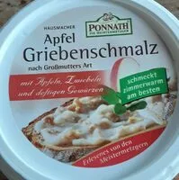 Mängden socker i Apfel Griebenschmalz