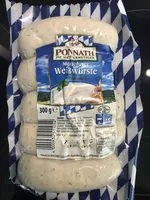 Mängden socker i Münchner Weißwürste