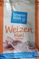 Mängden socker i Weizen Mehl Type 1050