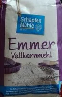 Mängden socker i Emmer Vollkornmehl