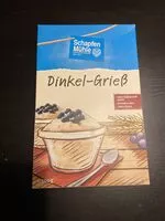 Mängden socker i Dinkel-Grieß