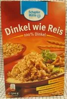 Mängden socker i Dinkel wie reis