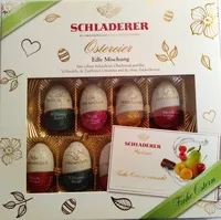 Mängden socker i Flüssig gefüllte Ostereier