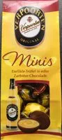Mängden socker i Mini Eierlikör Trüffel Zartbitter
