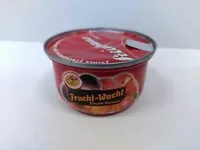 Mängden socker i Frucht-Wucht Pfirsich-Maracuja