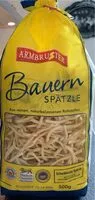 Mängden socker i Bauern Spätzle