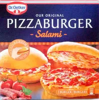 Mängden socker i Pizzaburger Salami