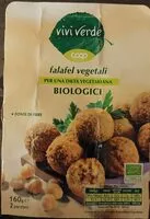 Mängden socker i Falafel Vegetali per una Dieta Vegetariana Biologici