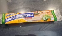 Mängden socker i Dinkel-Blätterteig
