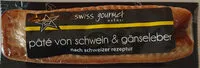 Mängden socker i paté von schwein und gänseleber