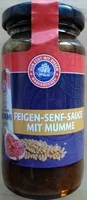 Mängden socker i Feigen-Senf-Sauce mit Mumme