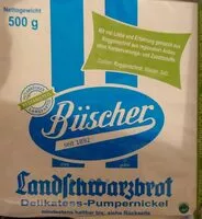 Mängden socker i Landschwarzbrot