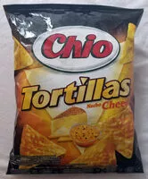 Mängden socker i Chio Tortillas Nacho Cheese