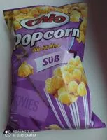 Mängden socker i Popcorn Süß