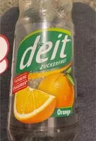 Mängden socker i Deit Orange