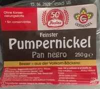 Mängden socker i Pumpernickel