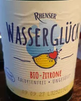 Mängden socker i Wasserglück - Bio-Zitrone