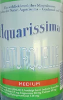 Mängden socker i Aquarissima Naturquelle Medium