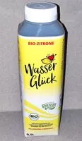 Mängden socker i Wasserglück - Bio-Zitrone