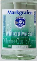 Mängden socker i Mineralwasser Medium