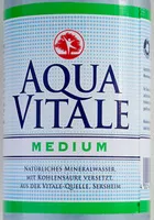 Mängden socker i Aqua Vitale medium