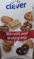 Mängden socker i Biscuits and wafers mix