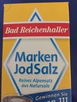 Mängden socker i Alpen JodSalz