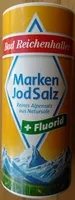 Mängden socker i Alpen Jodsalz + Fluorid