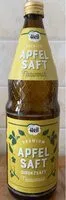 Mängden socker i Apfelsaft Direktsaft Naturtrüb